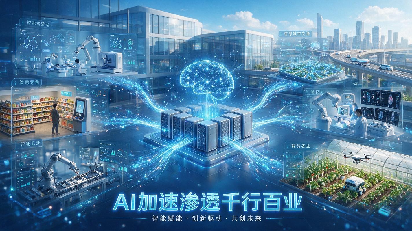 AI加速渗透千行百业：智能体规模化落地，产业变革迈入“可盈利”新阶段
