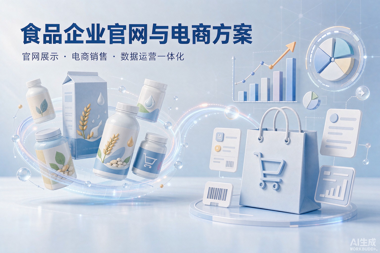 食品企业官网与电商方案 - 谷多