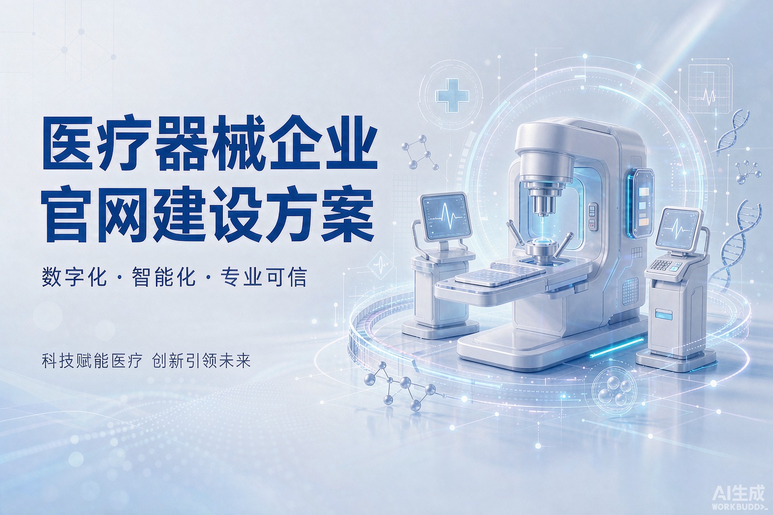 医疗器械企业官网建设方案 - 谷多