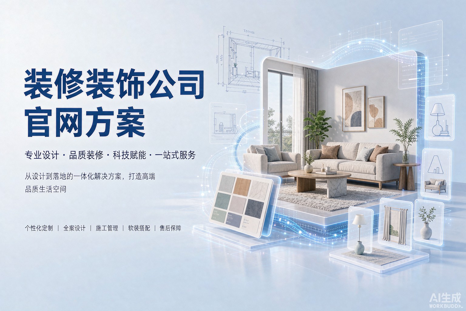 装修装饰公司官网方案 - 谷多